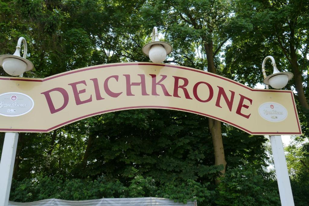 Pension Deichkrone Kleinensiel Экстерьер фото